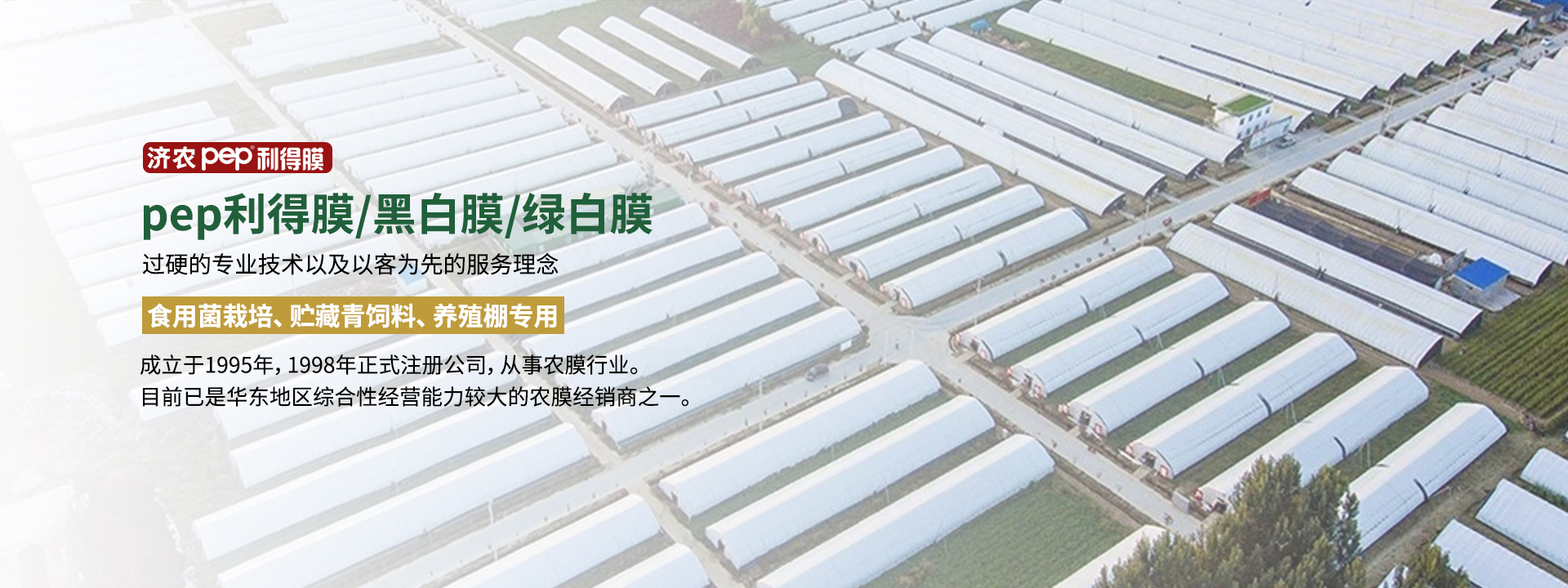 綠白膜、pep利得膜